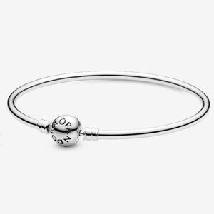 Sterling Silver Pandora Moments Bangle